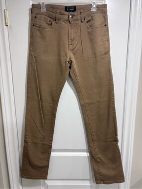 Khaki / Tan Straight Jeans